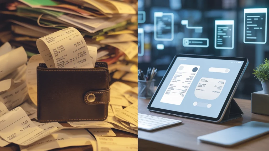 Digital receipts vs. paper receipts